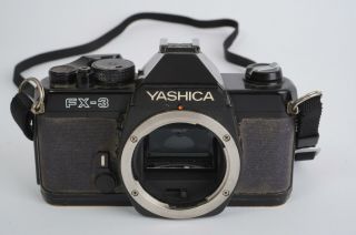 Yashica Fx - 3 Camera Body (contax / Yashica Bayonet Mount)