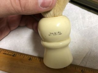 Vintage Barber Soap Brush Made In England