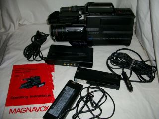 Magnavox Vhs Video Movie - Maker Vr8292av01 With Accessories,  No Battery