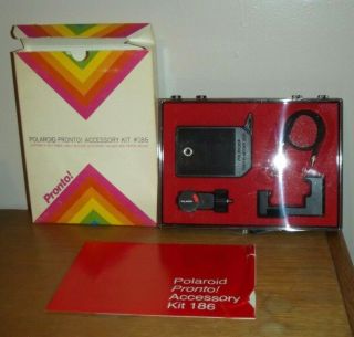 Polaroid Pronto Accessory Kit 186 Timer,  Cable Release,  Holder & Tripod Mount