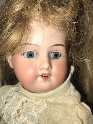 11 " Antique Bisque Head Composition German Armand Marseille 390 Doll