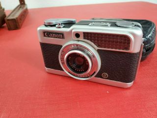 Canon Demi Half Frame 35mm Camera With 28mm Sh F2.  8 Lens