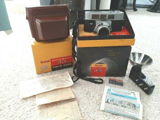 Vtg 50s 60s Kodak Automatic 35mm Camera W/ Electric Eye Control