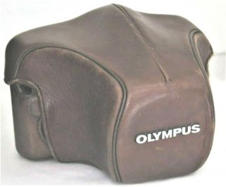 Olympus Camera Case For Om - 1 Om - 2 Om - 4 Etc Brown Color