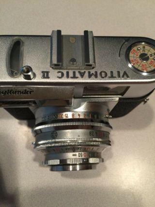 35mm Camera Voigtländer Vitomatic Made in Germany 3