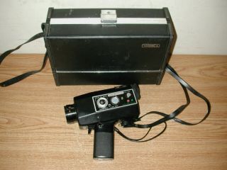 Vintage Yashica - 600 Electro 8mm Movie Camera With Yashica Case