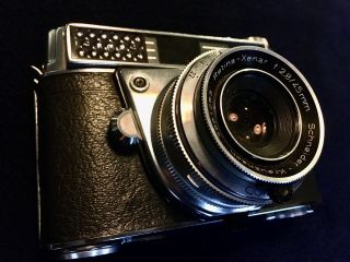 Kodak Retina Automatic Iii Vintage 35mm Rangefinder Camera Made In Germany