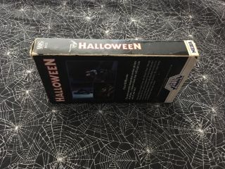 Halloween VHS Media Home Entertainment RARE John Carpenter Vintage 1981 Horror 3