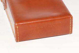 Vintage Top Grain Leather Cowhide Case for Polaroid SX - 70 Cameras / Conditioned 2