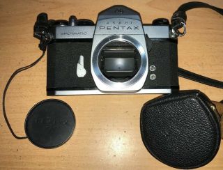 Asahi Pentax Spotmatic Sp 35mm Slr Camera Body