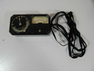 Vintage Weston Photronic Exposure Meter (1936) Model 650 and Guide 2