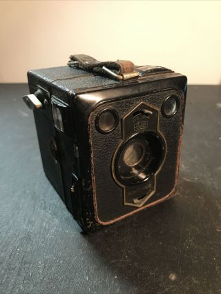 Zeiss Ikon Box Tengor 54/2 Camera Goerz Frontar Lens
