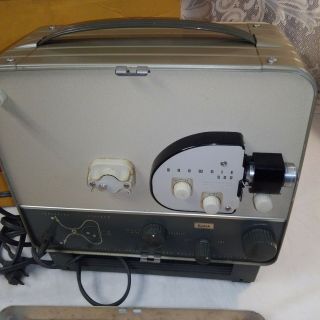 Kodak Brownie 500 8mm Film Movie Projector w/ Case,  Box & Instructions 3