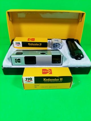 Kodak Pocket Instamatic 10 110 Film Camera Outfit - Not.  (30)