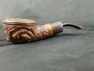 Vintage Smoking Tobacco Pipe Weber The Scoop Hand Made Carved Imported Briar