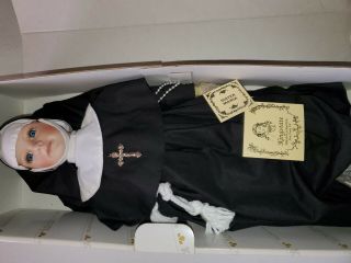 Kingstate,  The Dollcrafter,  Vintage Sister Maria Porcelain Doll