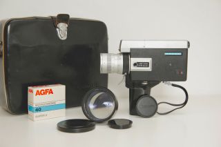 Canon Auto Zoom 518,  8mm Movie Camera.