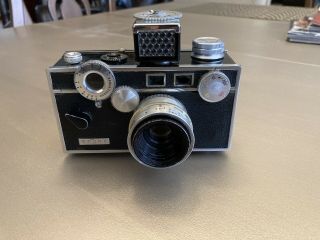 Vintage Argus C3 35mm Film Camera 50mm F3.  5 Coated Cintar Lens & Argus L3 Meter