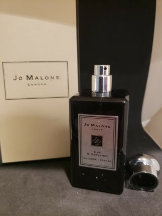 Oud & Bergamot Jo Malone Empty Bottle No Fragrance On It W Cap W Box