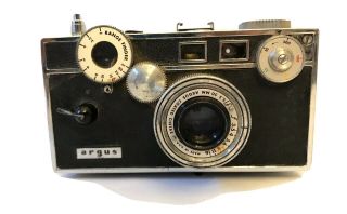 Viintage 1955 Argus C3 Camera With Case Only,  Not