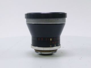 Zeiss Pro - Tessar 35mm F/3.  2 Lens For Zeiss Contaflex B W/ Lens Cap,  In Ec.