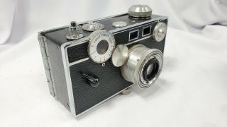 Vintage Argus C3 " The Brick " 35mm Film Camera W/argus 50mm F3.  5 Lens.