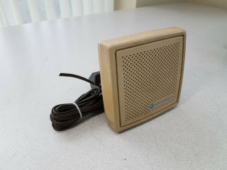 Vintage Motorola Tsn6016b Cb Ham Two - Way Two Way Radio Speaker W/ Stand