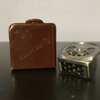 Leica Meter 3 With Leather Case Made In Germany