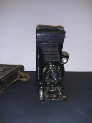 Vtg Antique Eastman Kodak Autographic Film Camera - No.  A - 116 - W/leather Case