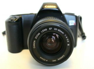 Canon Eos Rebel X 35mm Slr Film Camera W/canon Zoom 35 - 80mm 1:4 - 5.  6 Iii & More