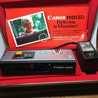 Vintage Canon 110 Ed Camera Kit