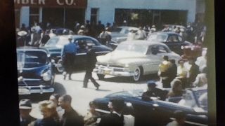 Rare Vintage 8mm Home Movie Film Washington State Parade Views Cars Floats Z93
