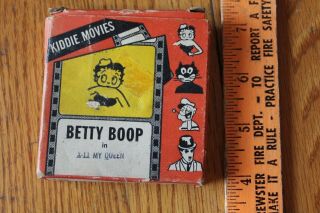 Vintage Metro Films Inc Kiddie Movies 8mm Betty Boop My Queen X - 11 50ft 2