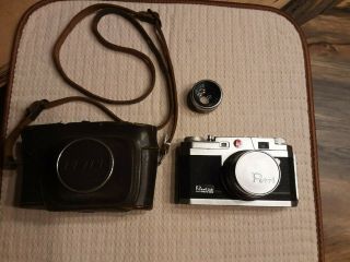 Vintage Petri 2.  8 Color Corrected Camera W/ Case & Extra Len Price.