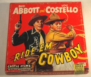 Castle Films 1942 Abbott & Costello " Ride 