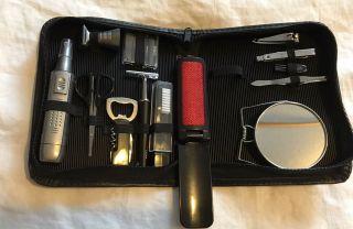 Men’s Grooming Travel Kit - 12 Pc - Nail Trim,  Ear/Nose Hair Trim,  Etc. 2
