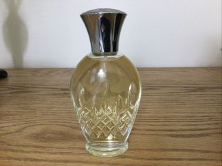 Waterford Crystal Lismore Perfume Bottle Eau De Parfum 100ml / 3.  4oz
