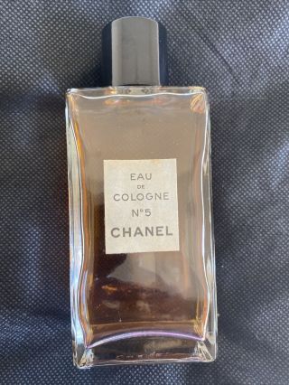 Vintage Chanel No 5 Eau De Cologne Fragrance Splash Approximately 80 Full
