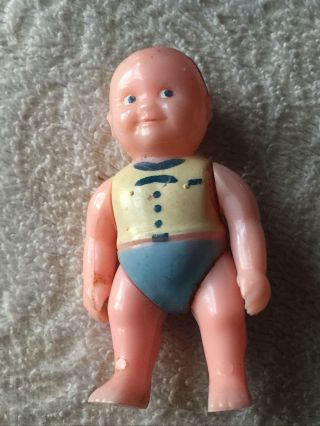 Vintage 1950’s Renwal No 8 Miniature Doll Baby