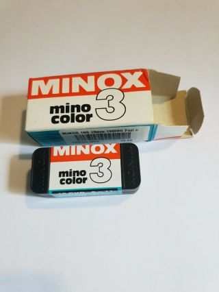 Minox Mino Color 3 Roll 15 Exposures Exp.  Jul 97