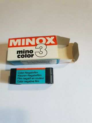 MINOX MINO COLOR 3 ROLL 15 EXPOSURES EXP.  JUL 97 2
