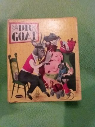 Dr.  Goat By Georgiana - 1950 Vintage Whitman Tell A Tale Illus Charles Clement