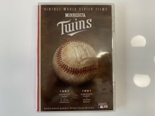 Minnesota Twins Vintage World Series Film 1987 & 1991 (dvd,  2006)