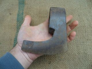 Small 4,  5 " Vintage Axe Head Bushcraft Woodcraft Hatchet Tactical Hand Forged