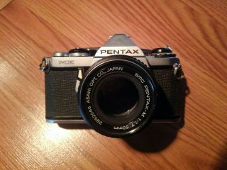 Vintage Pentax Asahi Me With Lens