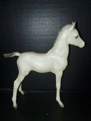 Vintage White Foal Breyer Molding Co.  With Pony Essence