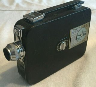 Cine - Kodak Eight Model 60 Vintage 8mm Movie Camera W Anastigmat 13mm F/1.  9 Lens