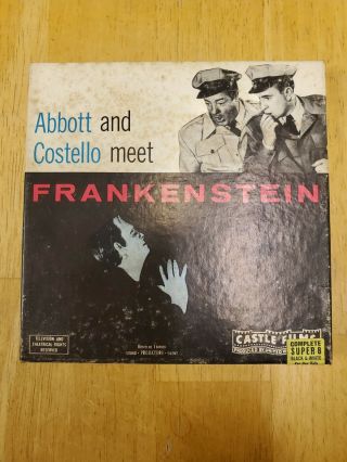 Castle Films Abbott And Costello Meet Frankenstein 8mm No.  849 Never Viewed