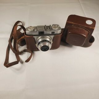 Iloca Rapid B Camera With Steinheil Munchen Cassar S 50mm F2.  8 Lens