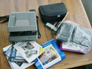 Polaroid Spectra System Camera W Remote Control Special Effect Filters & Instruc